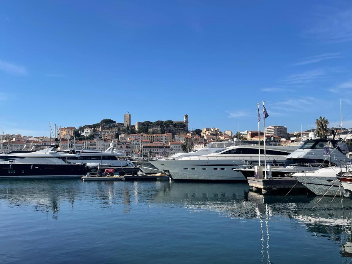 Cannes : Agreable Et Lumineux Appartement Vue Mer Exterior photo
